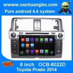Ouchuangbo Car Radio GPS Navigation Stereo Android 4.4 System for Toyota Prado