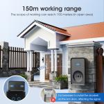Door bell No battery Chime Ring No Battery 58Ring Tones 4-Level Volume