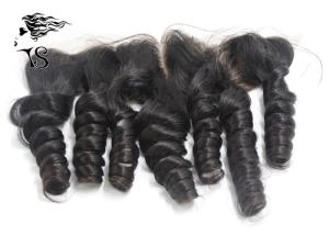 Wholesale French Curly Brazilian Hair Lace Front Closure Ear To Ear 13x4 Hand Crafted Hairpieces from china suppliers