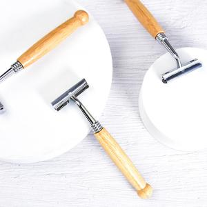 Wholesale Organic Moso Bamboo Handle Razor Compostable Environmentally Friendly Women'S Razor from china suppliers