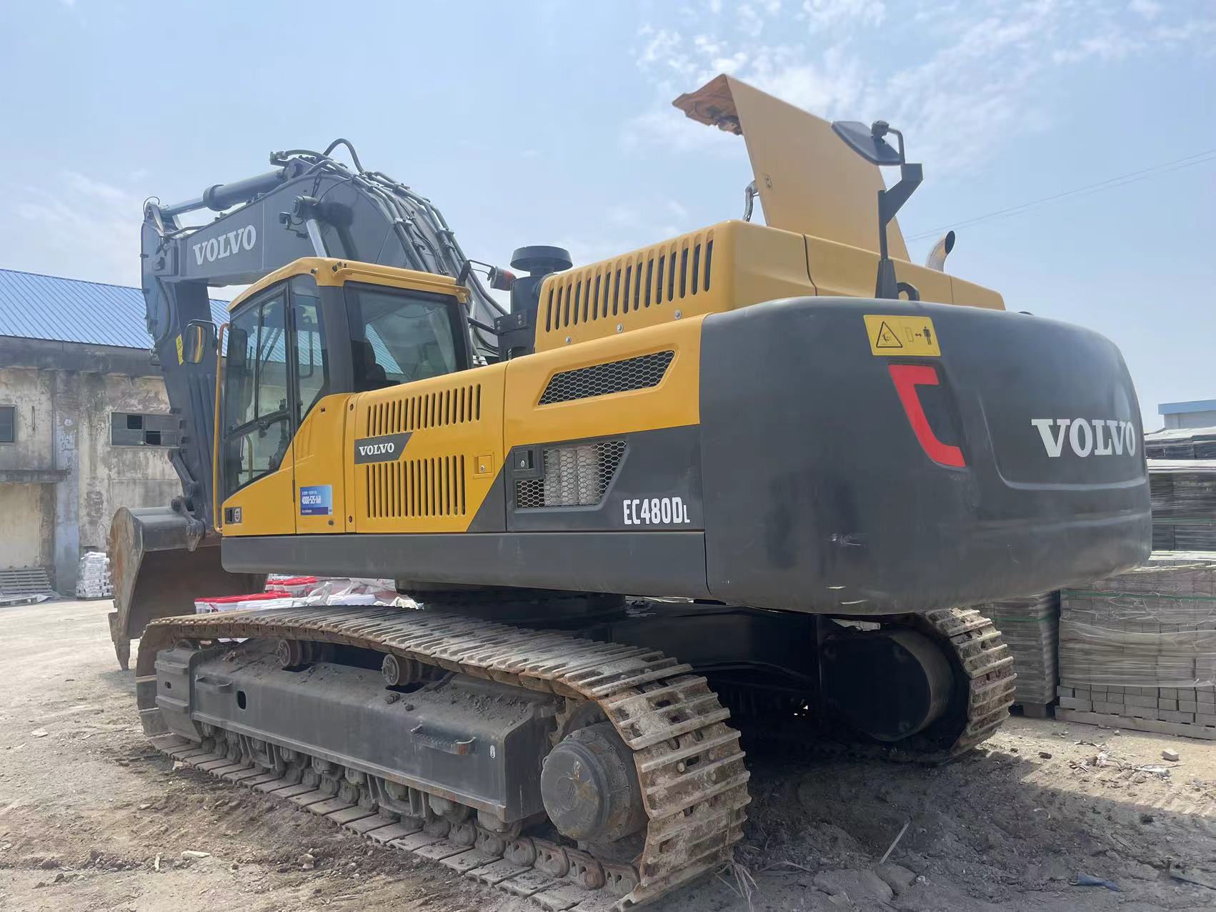 Used VOLVO excavators EC480 EC140/secondhand Excavator construction building machinery business sult