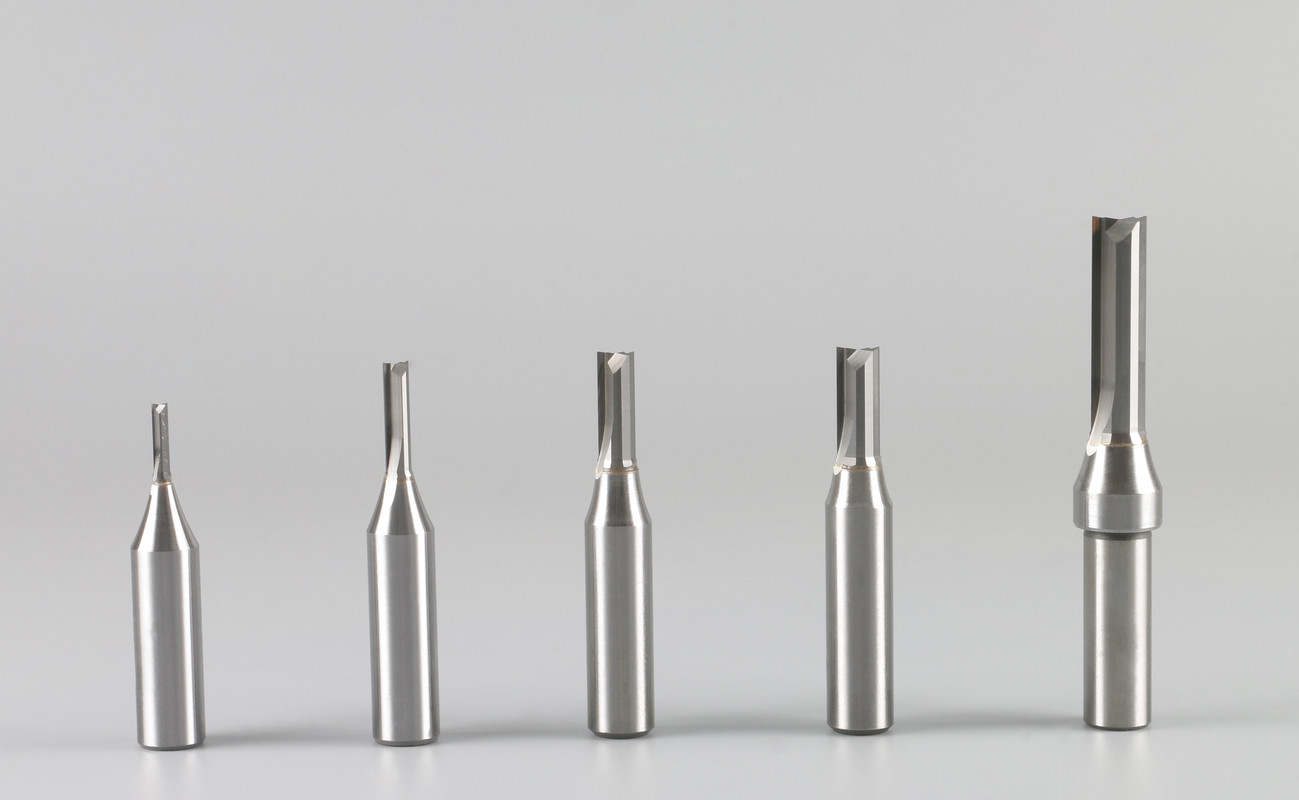 Woodworking Carbide Router Bits TCT Carbide End Mill For Straight Bits 1/4 Shank
