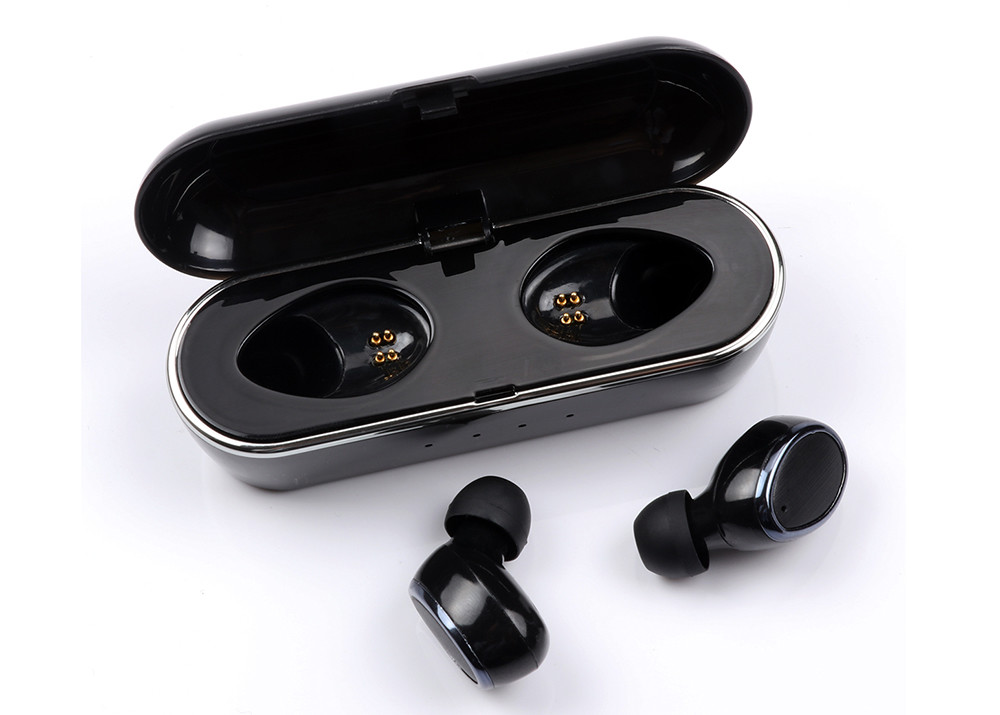 2.4GHZ True Wireless Stereo Earphones Built - In Microphone With Charging Case