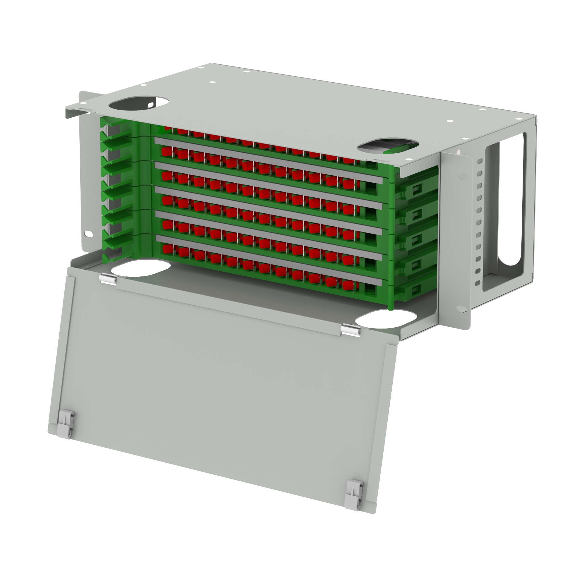 72 Port FC Type Optic Fiber Distribution Patchpanel Sub Optic Distribution Frame for FTTX