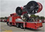 High Pressure 430mm Diameter Large Smoke Exhaust Fire Truck for Tunnal Outfire