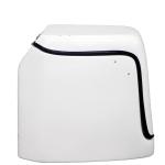 67L White Color Fiberglass Motorcycle Food Delivery Box Pizza Delivery Box with