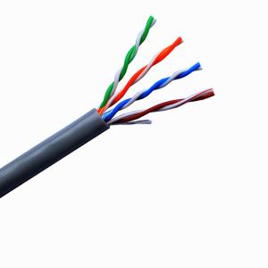 China BC 0.51mm 24AWG Cat5e Lan Cable Cat5e UTP Network Cable on sale