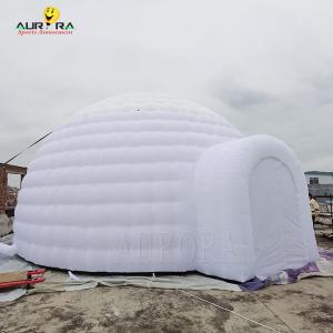 Wholesale Outdoor White Giant Inflatable Dome Tent 15m Diameter PVC For Advertising from china suppliers