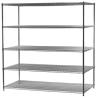 Buy cheap Free Add On Shelves Boltless Industrial Wire Shelving Height Adjustable from wholesalers