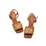 S260 Summer sandals women 2020 new Roman square toe fashion temperament women's