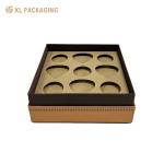Luxury Chocolate Candy Packaging Lid Bottom Box Honeycomb Paper Christmas Gift