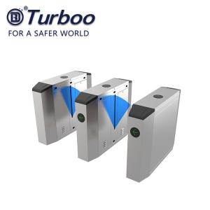 Wholesale PC arm brushed motor stainless steel flap barrier gate for industrial application from china suppliers