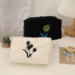 Women Large Capacity Canvas Makeup Bags Travel Toiletry Bag Accessories