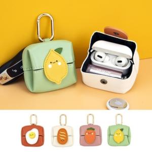 Wholesale Original Authentic Microfiber Leather Mini Bluetooth Headset and Lipstick Storage Bag for Women in Small Leather Gift Bag from china suppliers