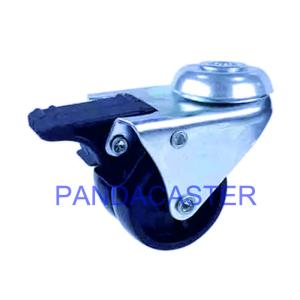 Wholesale Sturdy Black Caster Wheels Bolt Hole Swivel Wheels For Furniture from china suppliers