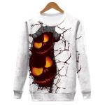 Halloween style mens printing sweatshirt