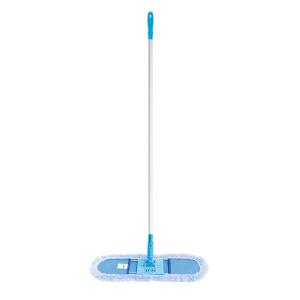 Wholesale Washable Blue 1.5M Aluminum Handle Microfiber Dry Mop Set from china suppliers