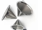 Washable Pour Over Dripper , Metal Coffee Filter 200 Micron Dutch Weave Mesh