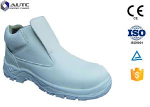 Wholesale OEM ODM Waterproof Steel Toe Boots Abrasion Resistant Genuine Leather Euro 36-47 from china suppliers