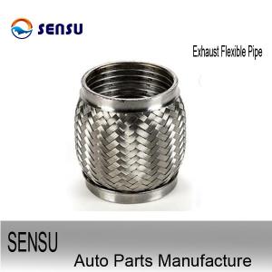 Wholesale ID 51mm Length 100mm Stainless Steel Flex Exhaust Tubing Double Braids from china suppliers