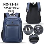 PU Rucksack Men'S Laptop Leather Bag 23 Inch Backpack 1000g