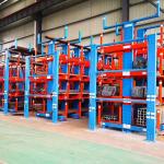 Cantilever Steel Storage Racks Pallet Slotted Angle Shelving Metal Shelving