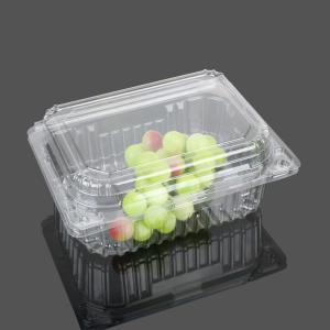 Wholesale Transparent Big Clamshell Disposable Plastic Food Box from china suppliers