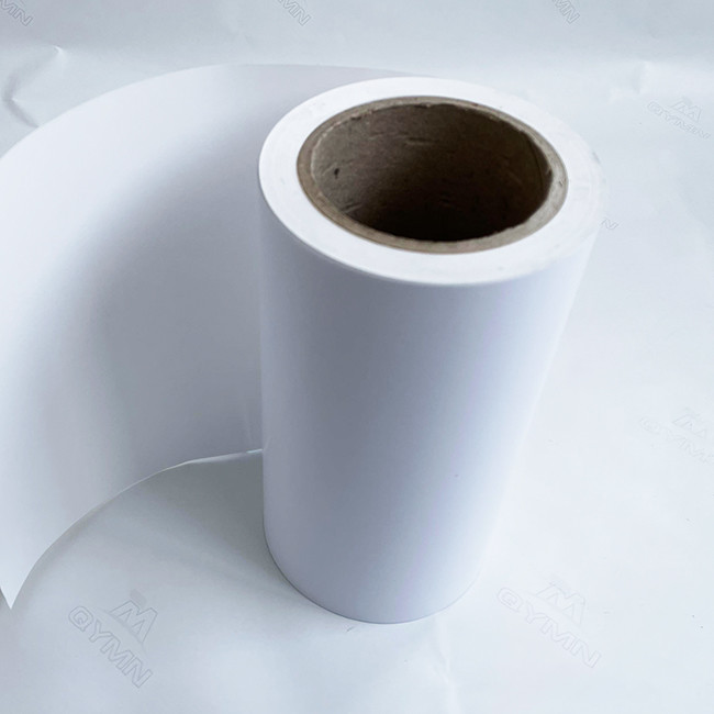 Hot Melt Glue 80GSM Semi Gloss Paper Self Adhesive Label For Frozen Products