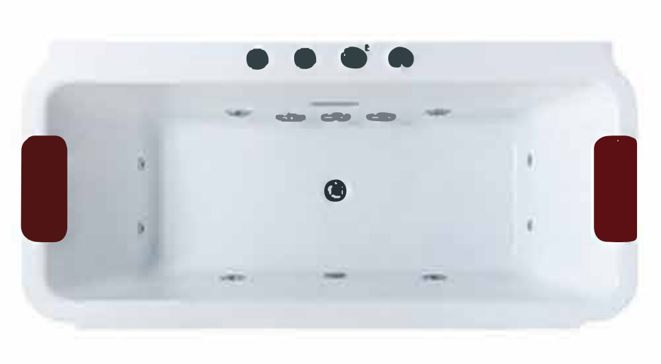 NS-1105 indoor whirlpool hot tubs for one people
