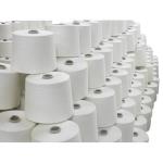Raw white bright Core Spun Yarn 21/2 TFO For Industrial Sewing thread high