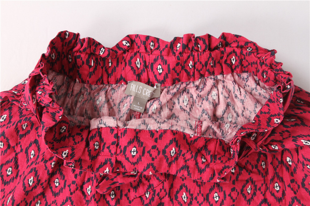 Elastic Waist Ladies Printed Shorts