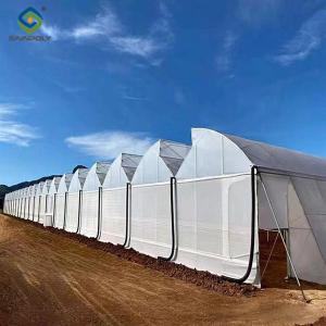 Wholesale Double Po Film Gothic High Tunnel Greenhouse High Strength Anticorrosive from china suppliers