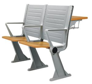 Wholesale Fireproof Steel School Furniture Classroom Ladder Chair With Table Board from china suppliers