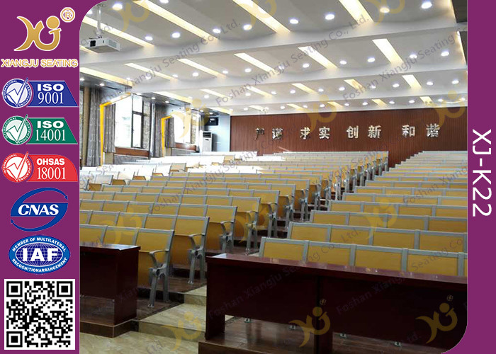 Die Casting Aluminum Alloy Lecture Room Furniture College Lecture Chair