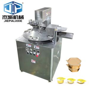 Wholesale 800trays/hour Capacity Rotary Food Tray Sealing Machine For Snack Dry Food Tray from china suppliers