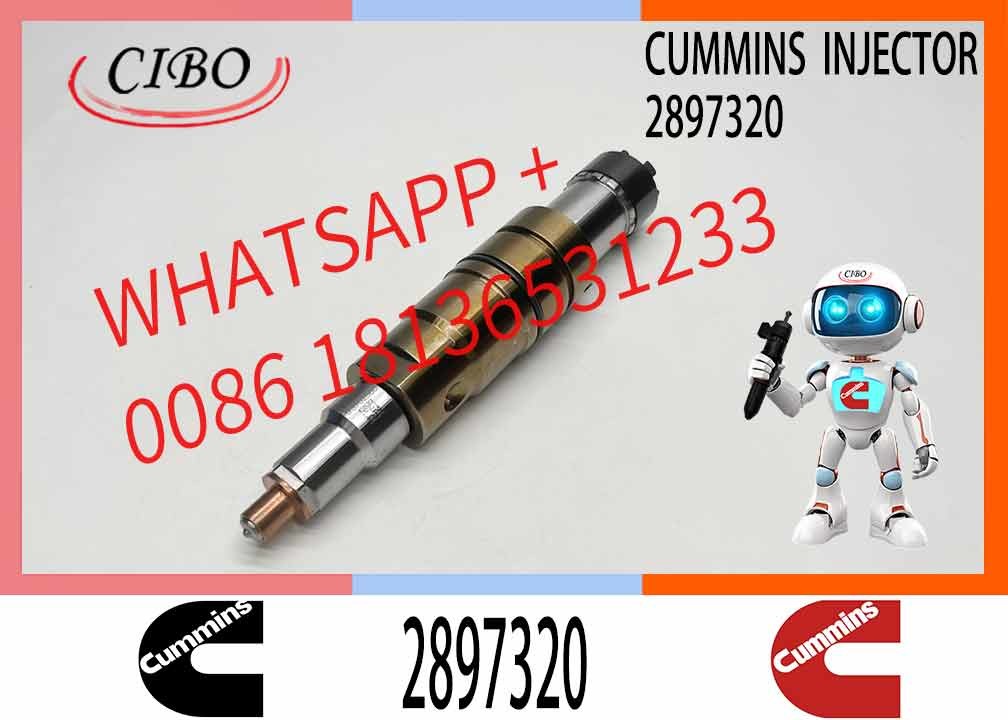 ISX15 Diesel Engine Parts Common Rail Injector 2897320 XPI Fuel Injector 2897320N 4384363 5579419