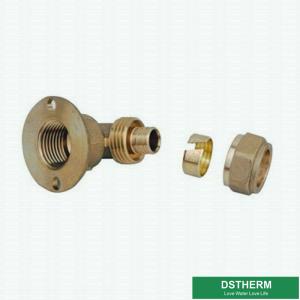 Wholesale 2' PN25 PEX Brass Fittings 105 Degrees Elbow Pex Fittings from china suppliers