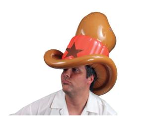 Wholesale Giant Carnival Party Inflatable Cowboy Hat from china suppliers