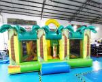 ROHS Plato 1000D Inflatable Bounce Houses For Adult Children
