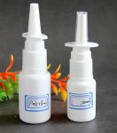 Nozzle Empty Nasal Spray Bottle Direct Injection 18ml HDPE Material