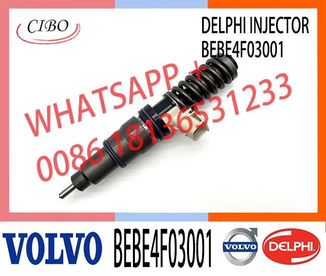 4 PINS diesel fuel injector 21246331 BEBE4F00001 BEBE4F03001 for VOL USA MD11