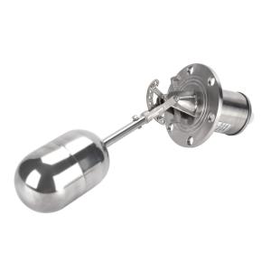 Wholesale UQK Stainless Steel Ball Float Level Switch 24V DC High Temperature Float Switch from china suppliers