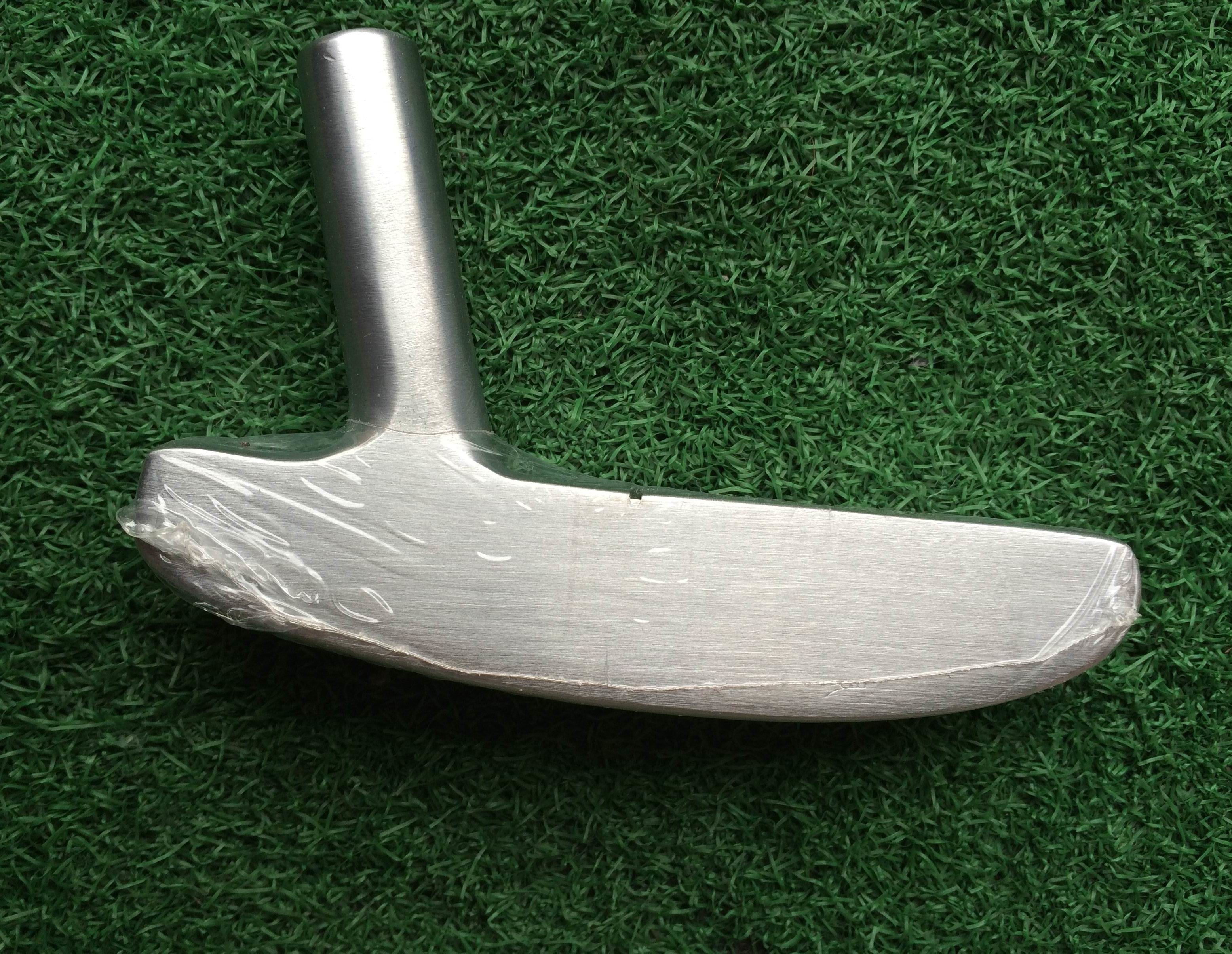 golf putter , silver silk golf putter , two way golf putter , silver wire golf putter