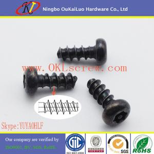 Wholesale WN 1452 Black Zinc Pan Head Torx PT Screws for Thermoplastic from china suppliers