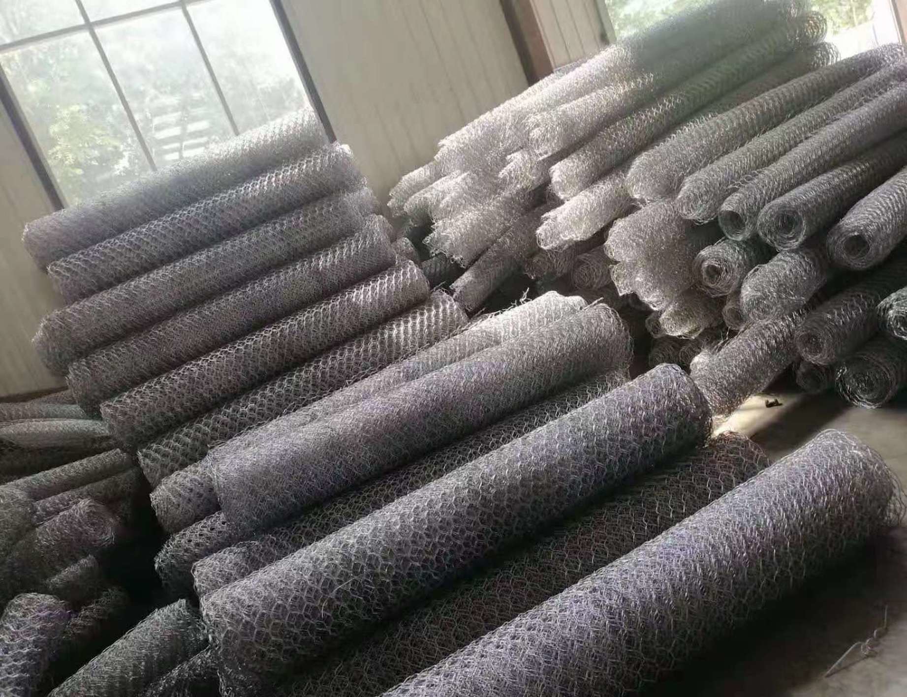 Oxidation Resistance Hexagonal Wire Mesh SS316 Solid Structure Hexagonal Netting