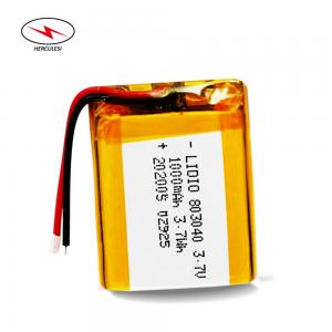 Wholesale UN38.3 3.7v 1000mah Rechargeable Lipo Battery For Wireless Mouse from china suppliers
