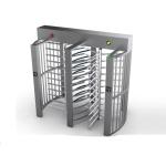 Electronic Full Height Turnstile With Face Recognition Fingerprint Access
