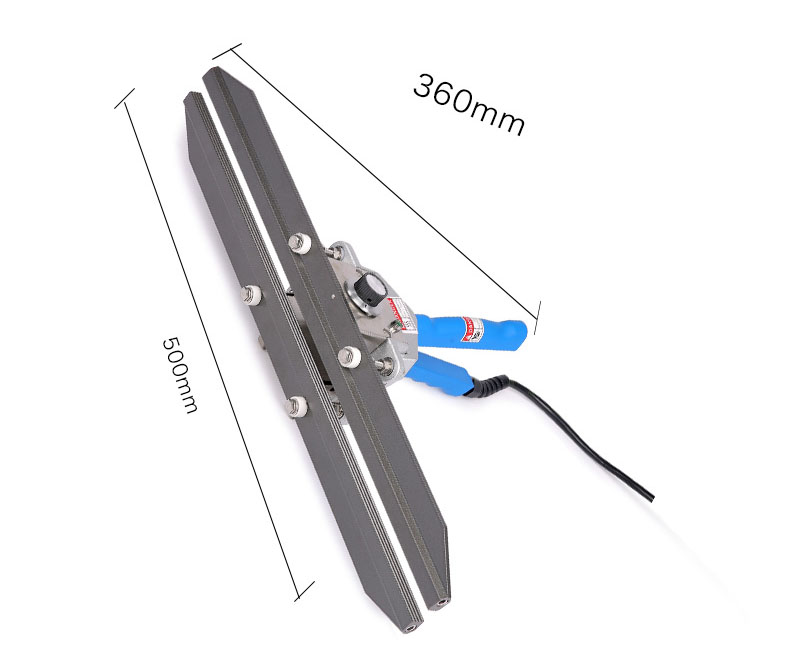 Garment Shops SEALING MACHINE DUOQI FKR-500 Iron Hand-Clamp Handy Sealer Hand Impulse