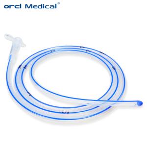 Wholesale Medical Disposable Silicone Stomach Tube 120cm / Fr6-Fr22 Sizes Gastric Tube from china suppliers
