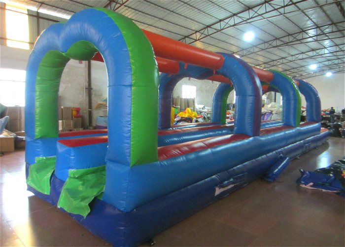 Commercial inflatable arch water slide classic inflatable bridge shape water slide